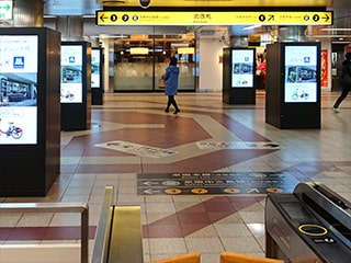 事務所までの行程写真